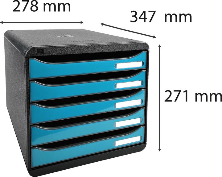 Produktbild Exacompta Stapelbare Boxen (A4+)