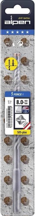 Productafbeelding Alpen SDSplus hamerboor FORCE Snijden (5 mm)