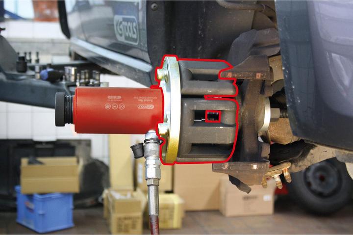 Image du produit KS Tools Jeu d'outils universel pour le montage de roulements de roue compacts, 9 pièces