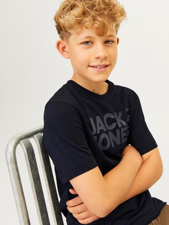 Actual product image Jack & Jones Jjecorp Logo Tee Ss O-Neck Noos Jnr (176)