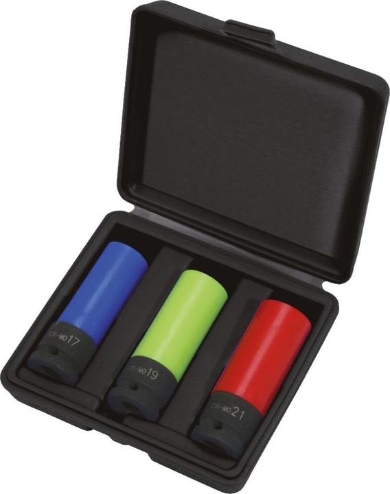 Produktbild KS Tools Stecknuss Satz (21 mm, 18 mm, 20 mm, 19 mm, 17 mm)