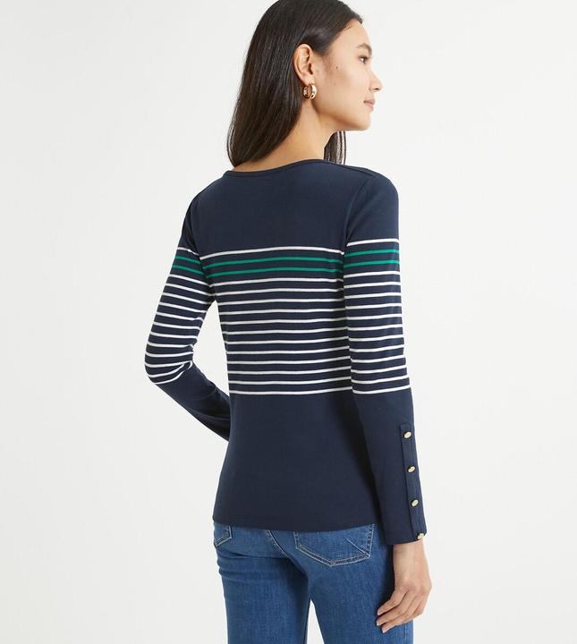 Immagine prodotto Anne Weyburn Camicia a righe a girocollo con maniche lunghe (40)