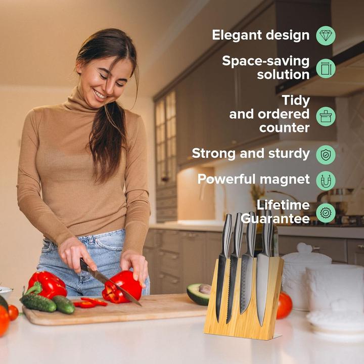 Actual product image Coninx knife block magnetic