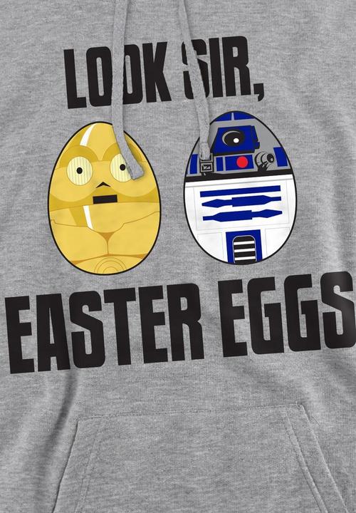 Image du produit Star Wars - Sweat à capuche LOOK SIR, EASTER EGGS - Homme (XXL)