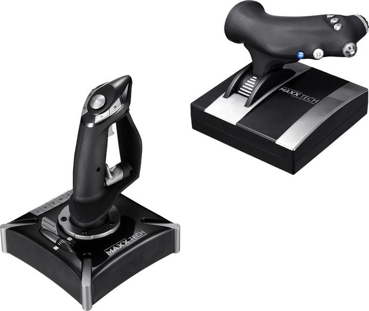 Maxx Tech Pro Flight Combo - PS4 / PC/ XBOX/ (PC, PS4)