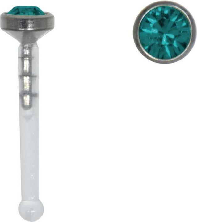 Produktbild Bijouteria Nasenpiercing (Titan, Bioplast, Kristall)
