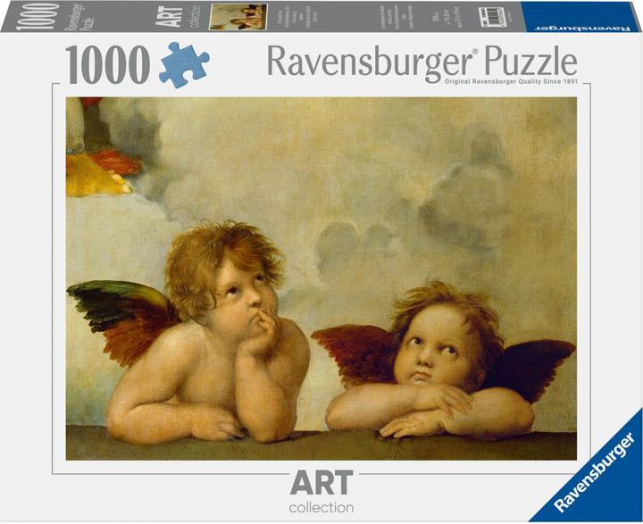 Produktbild Ravensburger 1000 Piece Puzzle - Art Collection: Raphael, Cherubini (1000 Teile)