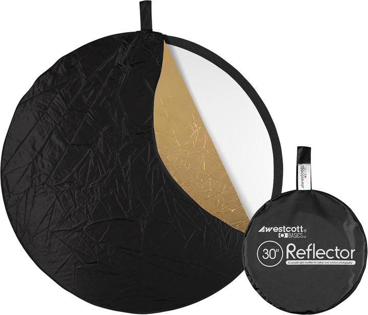 Image du produit Westcott Réflecteur pliable 5 en 1 76cm (Réflecteur rabattable, 75.60 cm)