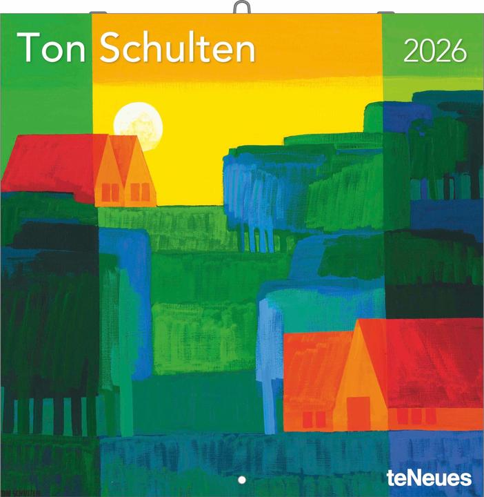 Produktbild Ton Schulten 2026 - Wand-Kalender - Broschüren-Kalender - 30x30 - 30x60 geöffnet - Kunst-Kalender (30 x 30 cm, Harter Einband, Deutsch)