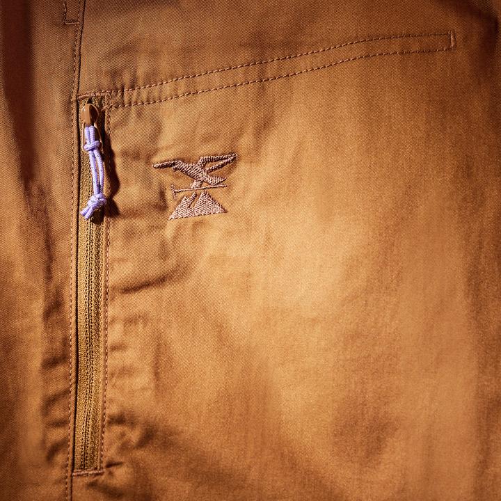 Image du produit Simond Pantalon d'escalade confortable femme, Vertika Marron (40)