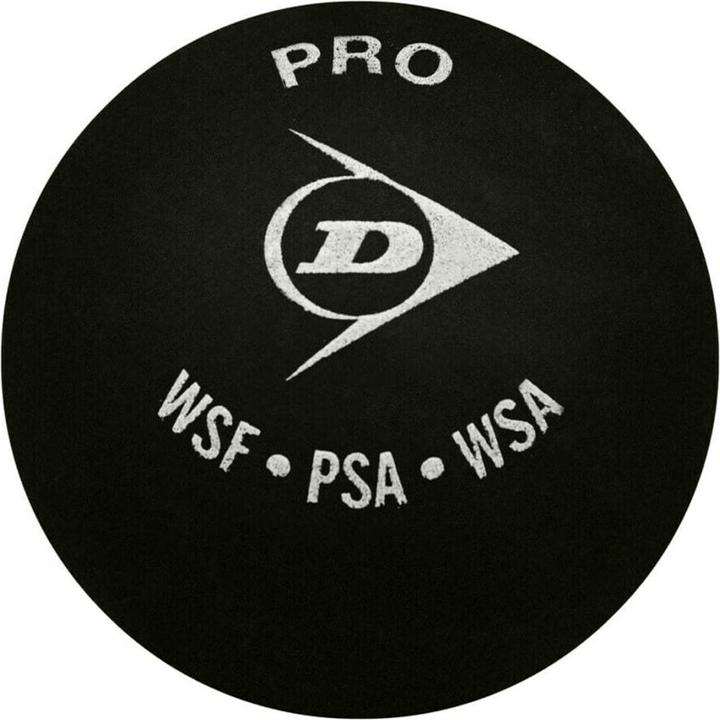 Dunlop SquashBälle Pro 3erPack Elastisches KohlenwasserstoffPolymer