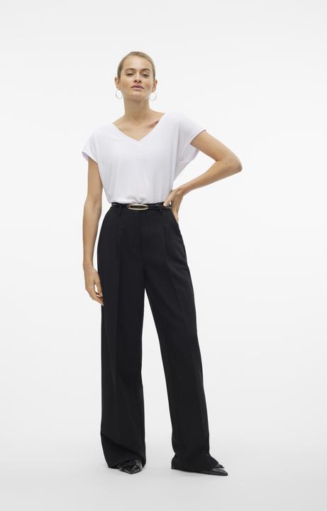 Produktbild Vero Moda V-Ausschnitt Oberteil mit kurzen Ärmeln (XL)