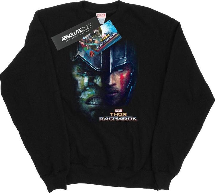 Immagine prodotto Thor Ragnarok Hulk Split Face Felpa Uomo (M)