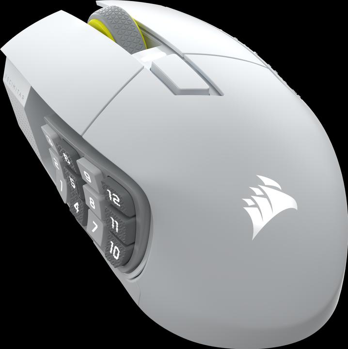 Produktbild Corsair Gaming-Maus Scimitar Elite Wireless SE, Maus Features (Kabellos)