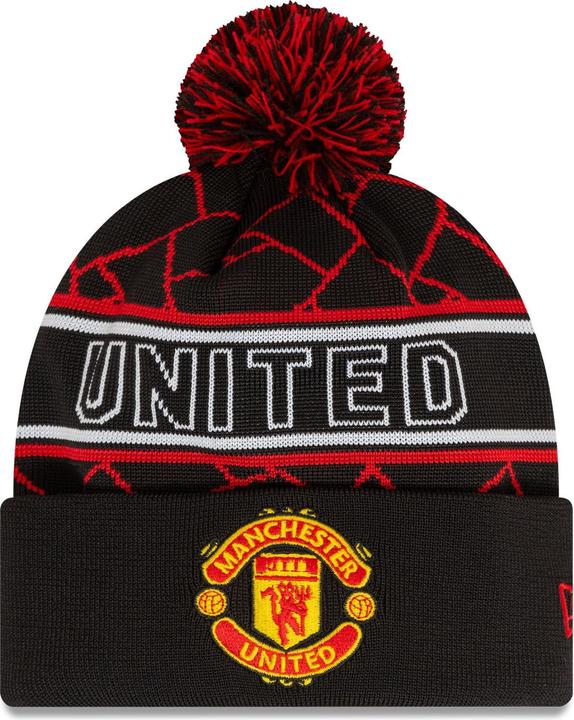 Actual product image New Era Winter Bommel Mütze - SPORT BEANIE Manchester United