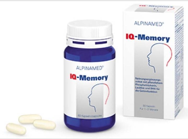 Produktbild Alpinamed IQ Memory (1 Stück, Kapseln, 120 g)
