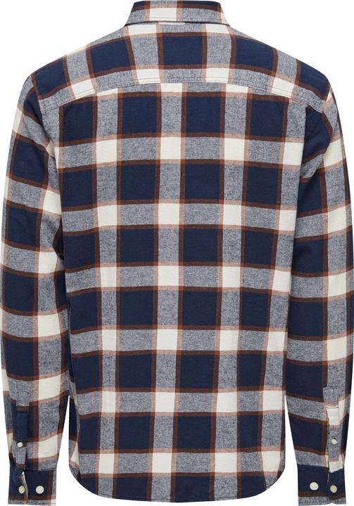 Actual product image Only & Sons Onsral Ls Slim Check Shirt (XXL)