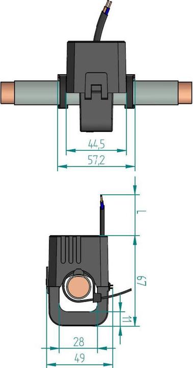 Actual product image Gossen Metrawatt SC40-C 250/5A 1VA Kl