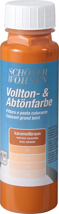 Schöner Wohnen Vollton- & Abtönfarbe Karamellbraun 250 ml (Karamellbraun, 250 ml)