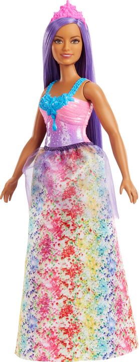 Barbie Bambola Dreamtopia Princess (formosa, capelli castani), a partire da 3 anni