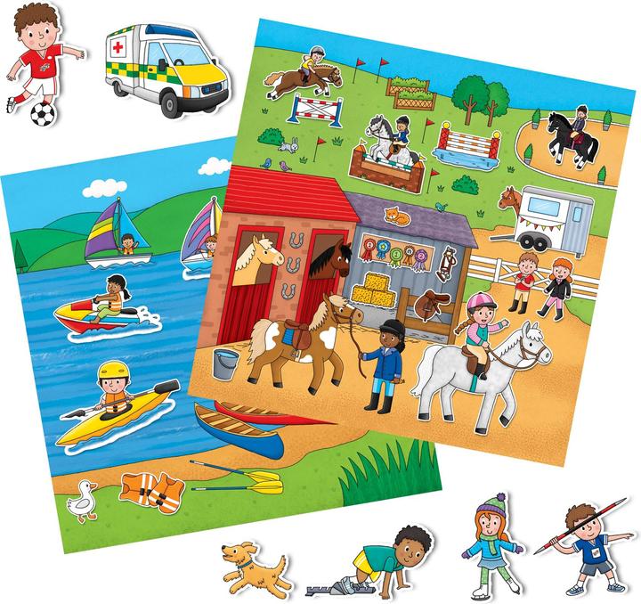 Actual product image GALT Reusable Sticker Book - Sports (31000151)