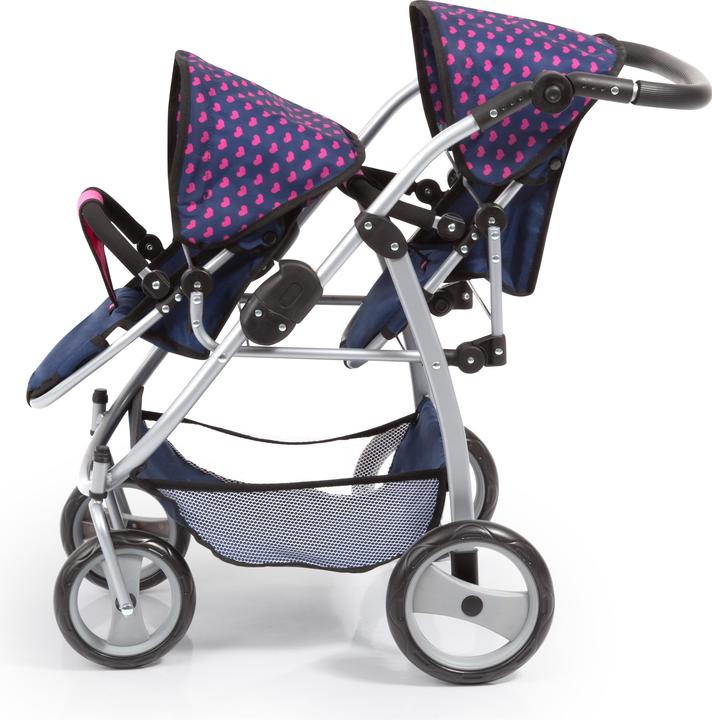 Produktbild Bayer Twin Pram Navy