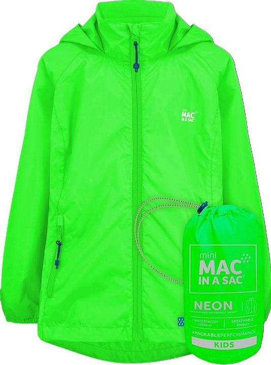 Produktbild Mac in a Sac Regenjacke Kids NEON (2, 3, 4)