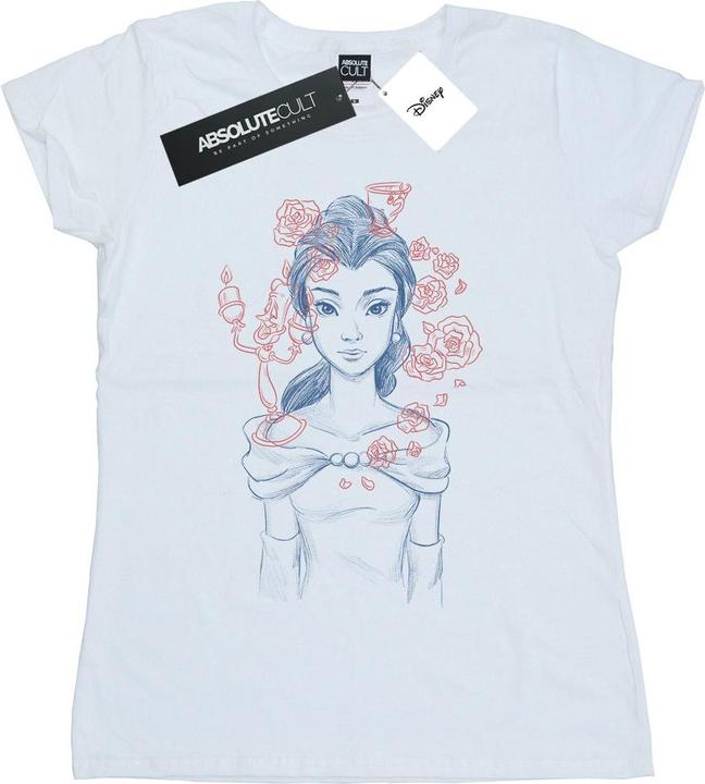 Image du produit Disney - T-shirt BELLE LUMIERE SKETCH - Femme (L)