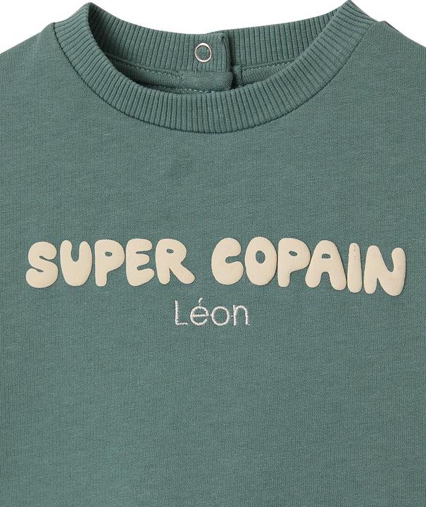 Immagine prodotto Vertbaudet Baby Sweatshirt mit Druckknöpfen hinten und Recycling-Polyester (92)