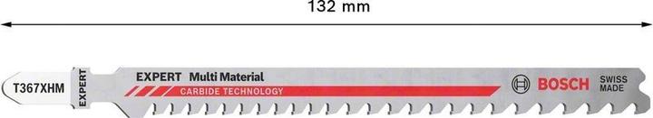 Produktbild Bosch Professional Zubehör EXPERT 'Multi Material' T 367 XHM Stichsägeblatt, 2 Stück