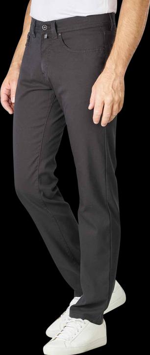 Actual product image Pierre Cardin Lyon Tapered Pant Structured Fabric Black (W38/L30)