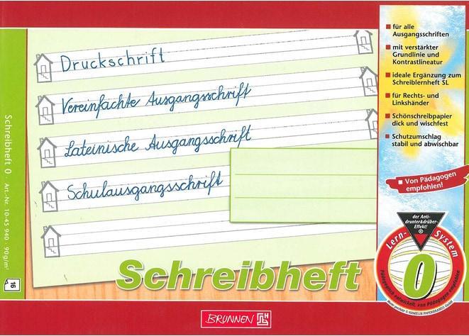 Produktbild Schreibheft A5 quer Lin0 16 Bl. 1045940 (Gepunktet)