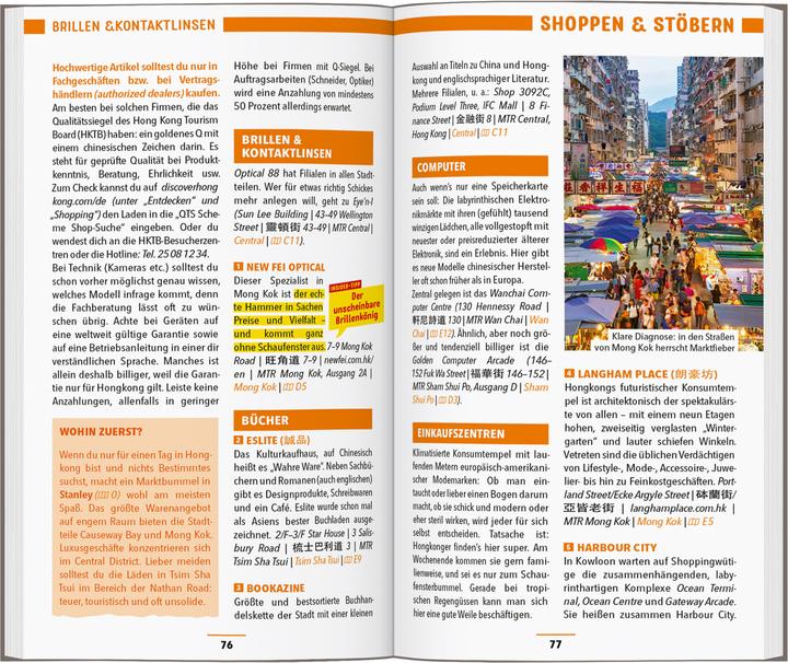 Nährwerte und Zutaten Reiseführer Hongkong, Macau (Deutsch, Oliver Fülling, Hans Wilm Schütte, 2024)