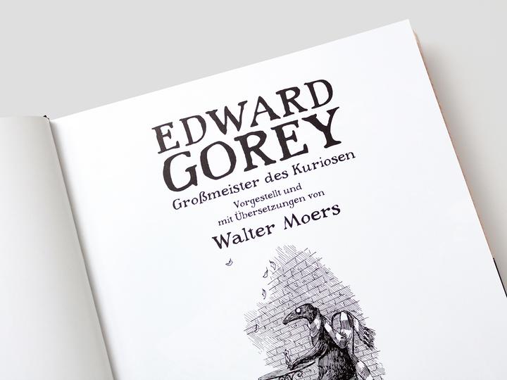 Image du produit Edward Gorey – Grossmeister des Kuriosen (Allemand, Edward Gorey, Walter Moers, Oliver Schmitt, 2024)