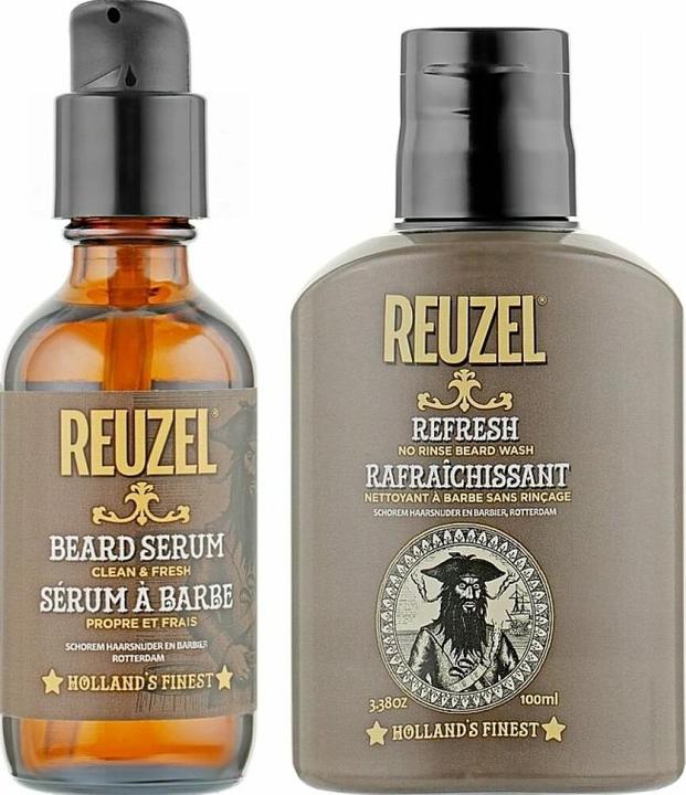 Produktbild Reuzel Beard Try Me Kit Bartpflege-Set - Bartöl & No Rinse Beard Wash (130 ml)
