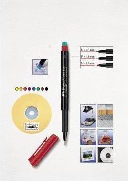 Image du produit Faber-Castell Rétroprojecteur Multimark Permanent (Rouge, 0.40 mm, 1 x)