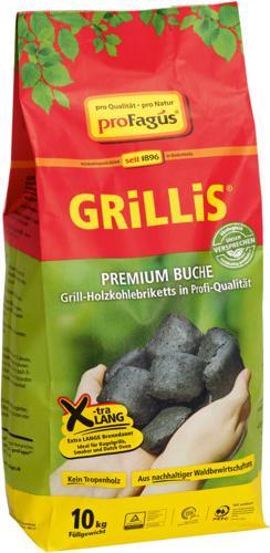ProFagus Holzkohlebriketts Grillis 10 kg (10 kg)