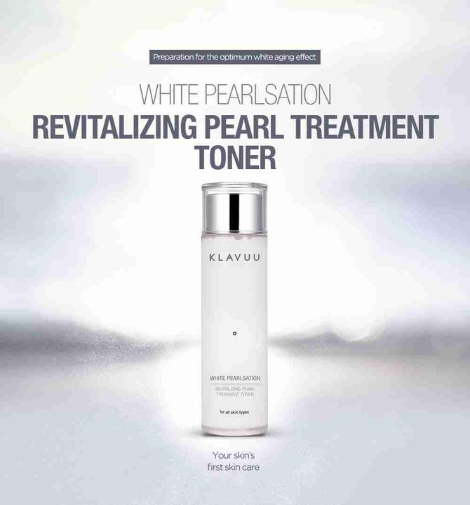 Image du produit Klavuu Tonique de traitement revitalisant à la perle blanche (140 ml)