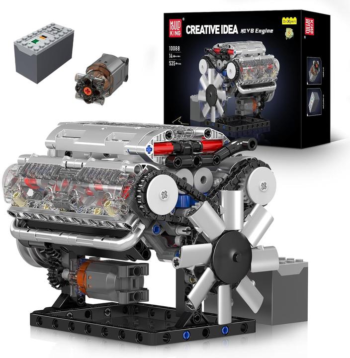 Image du produit Mould King Moteur 8 cylindres en V