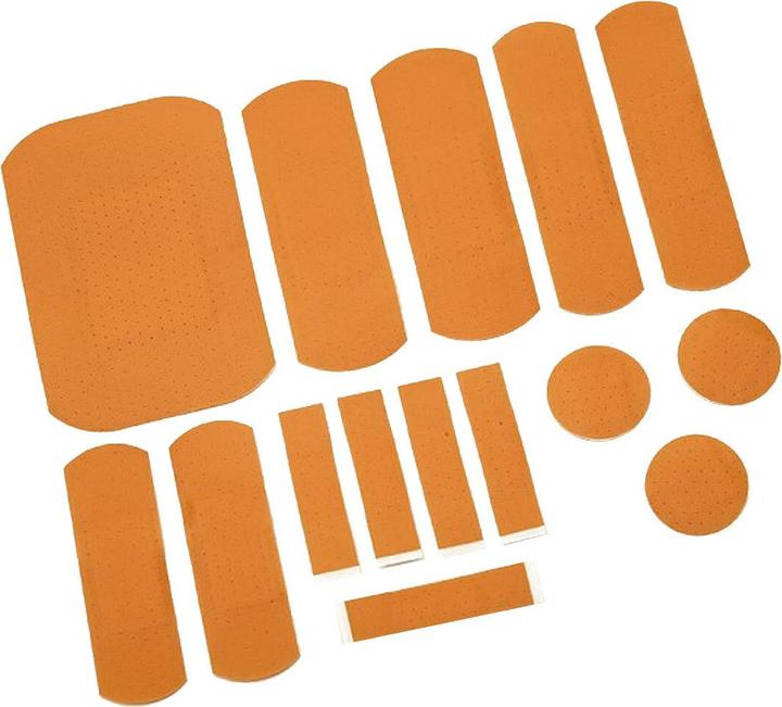 Produktbild Leina Pflasterstrips in Druckverschlussbeutel 2.50 cm x 7.20 cm / 100 Stk. / hautfarbig / EL (100 x)