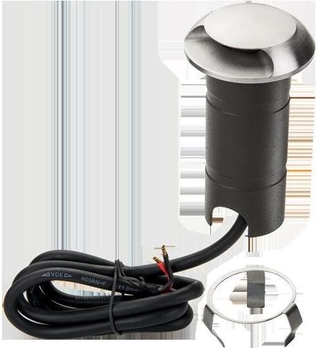 Produktbild Sg Bodeneinbauspot LUNA DECO 3O 630014 3W 3000K 24V dimmbar IP67 500kg D60mm (13 lm, IP67)