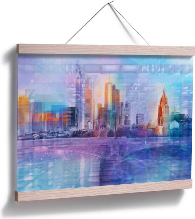 Produktbild Trenddeko Frankfurt am Main farbig (120 x 100 cm)