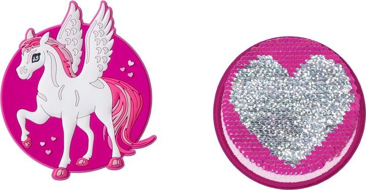 Immagine prodotto Schneiders Distintivi Pegasus + Cuore 2 pezzi (Imbottitura aggiuntiva)
