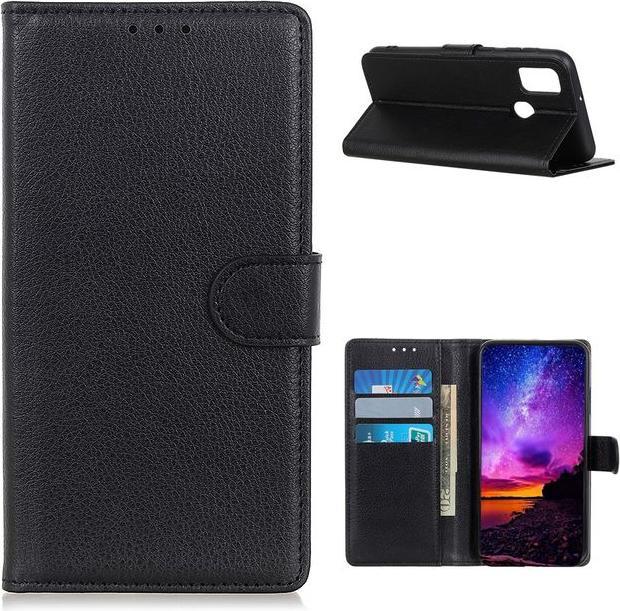 Produktbild MU Classic Litchi Leder Bookcover Series (Realme 7i)