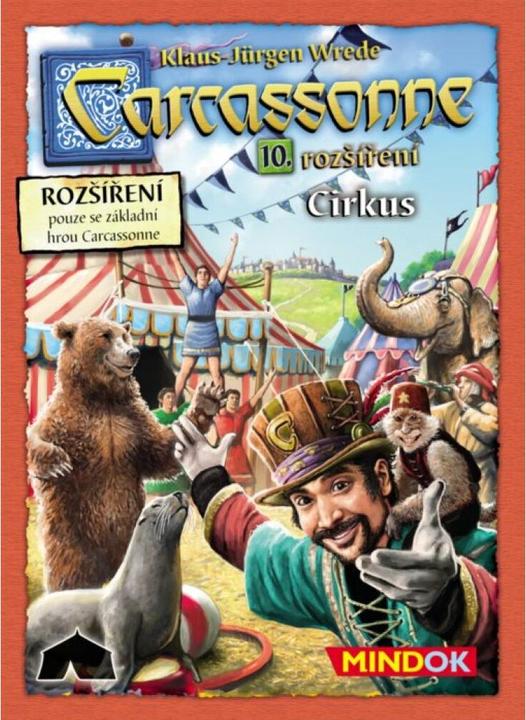 Produktbild Mindok Carcassonne: Zirkus (10. Erweiterung)