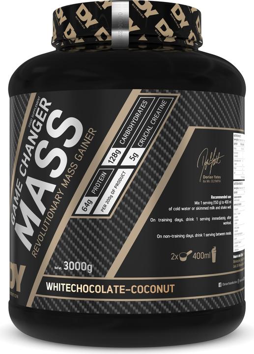 Image du produit DY Nutrition Game Changer Mass (Noix de coco au chocolat blanc, 3000 g)