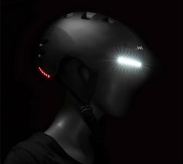 Produktbild Hudora Skaterhelm LED, Gr. L (58 - 61 cm)