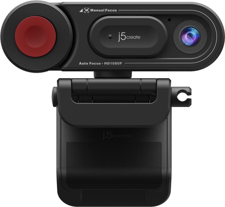 Produktbild j5Create JVU250 Webcam HD avec mise au point automatique et manuelle, 2 MP, 1920 x 1080 pixels, 30 i (2 Mpx)