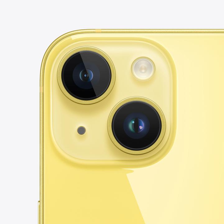 Productafbeelding Apple iPhone 14 Plus (128 GB, Geel, 6.70", SIM + eSIM, 12 Mpx, 5G)