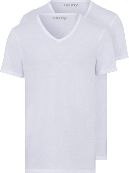Image du produit Skiny Shirt Collection T-shirt à manches courtes en V, pack de 2 (L)